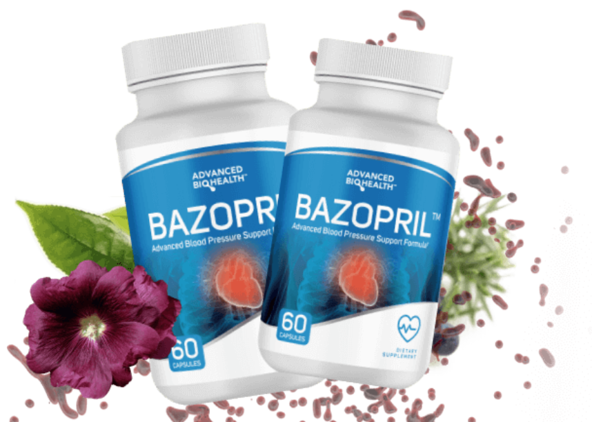 Bazopril supplement bottle, as shown on the official product page