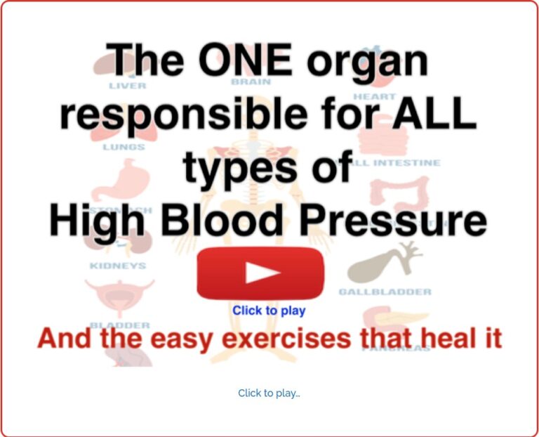 Blue Heron Health News Blood Pressure Exercises sales page screenshot