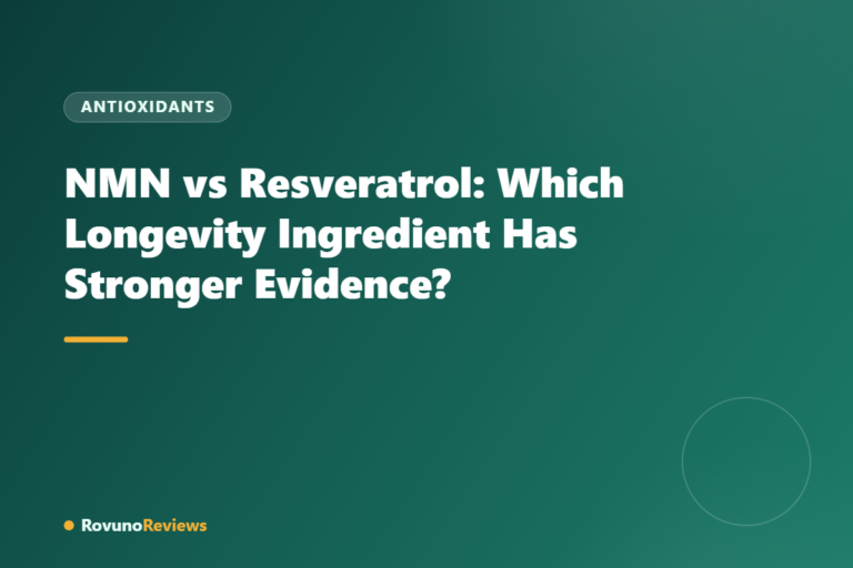NMN vs Resveratrol: Which Longevity Ingredient Has Stronger Evidence?