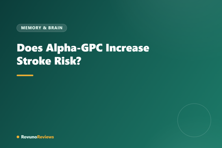 Does Alpha-GPC Increase Stroke Risk?