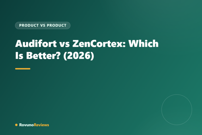Audifort vs ZenCortex: Which Is Better? (2026)