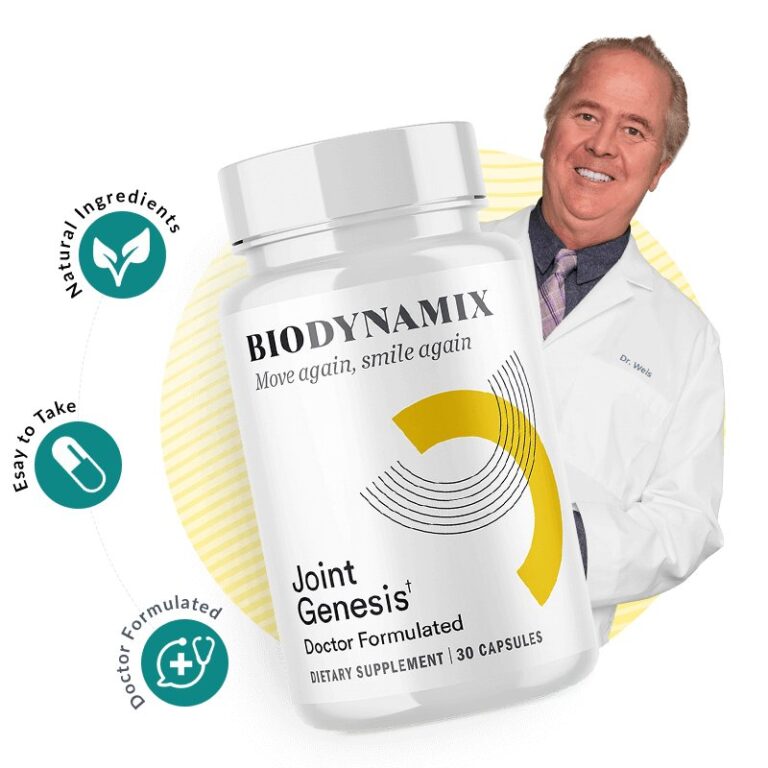Joint Genesis supplement bottle, as shown on the official product page