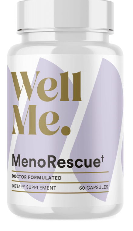 MenoRescue menopause supplement bottle