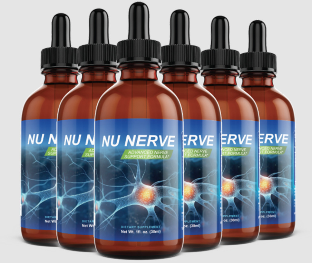 NU NERVE advanced nerve support formula bottles