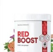 Red Boost male sexual performance support supplement bottle