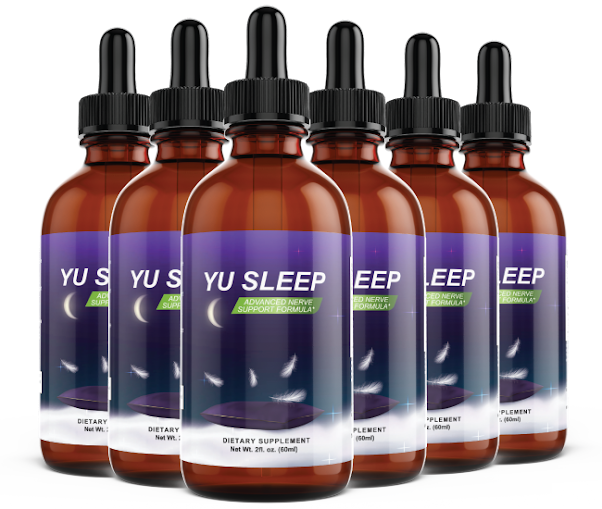 YuSleep supplement bottles, as shown on the official product page